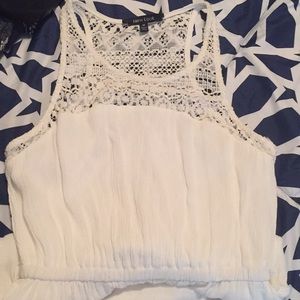 All white New Look dress